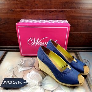 Women's Blue Wanted Shoes Size 7.5